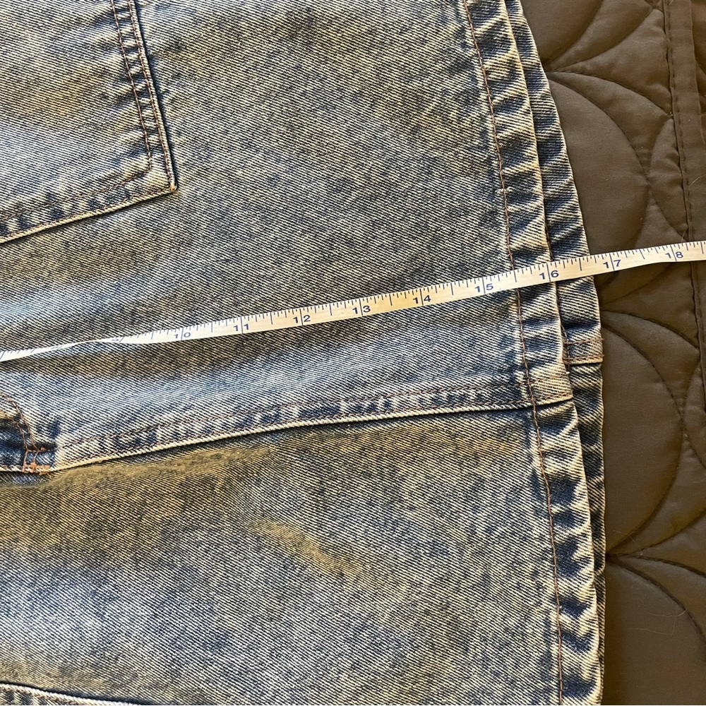 Ardene Blue Denim Mini Skirt - Picture 7 of 8